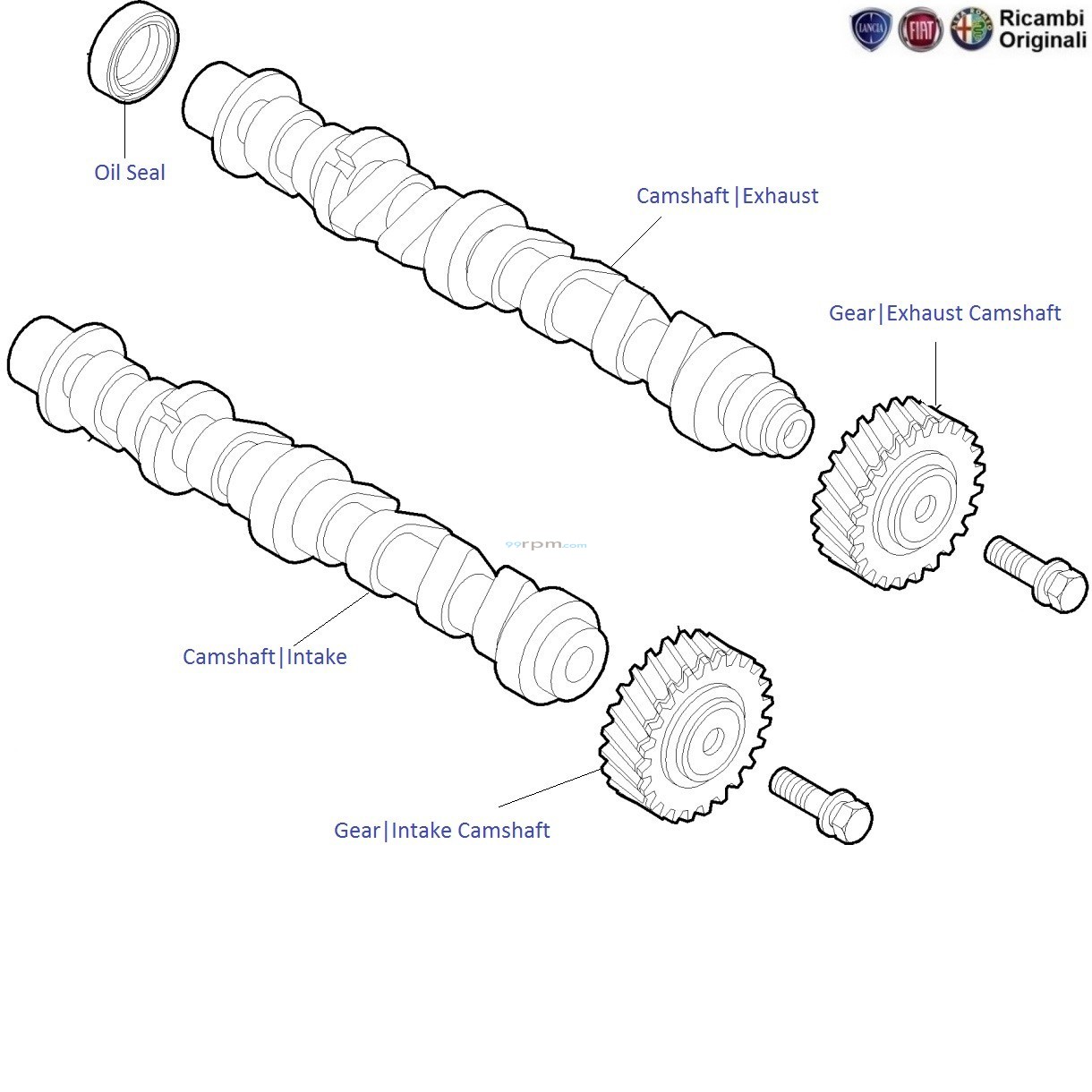 FIAT Linea 1.4 TJet Petrol Camshaft