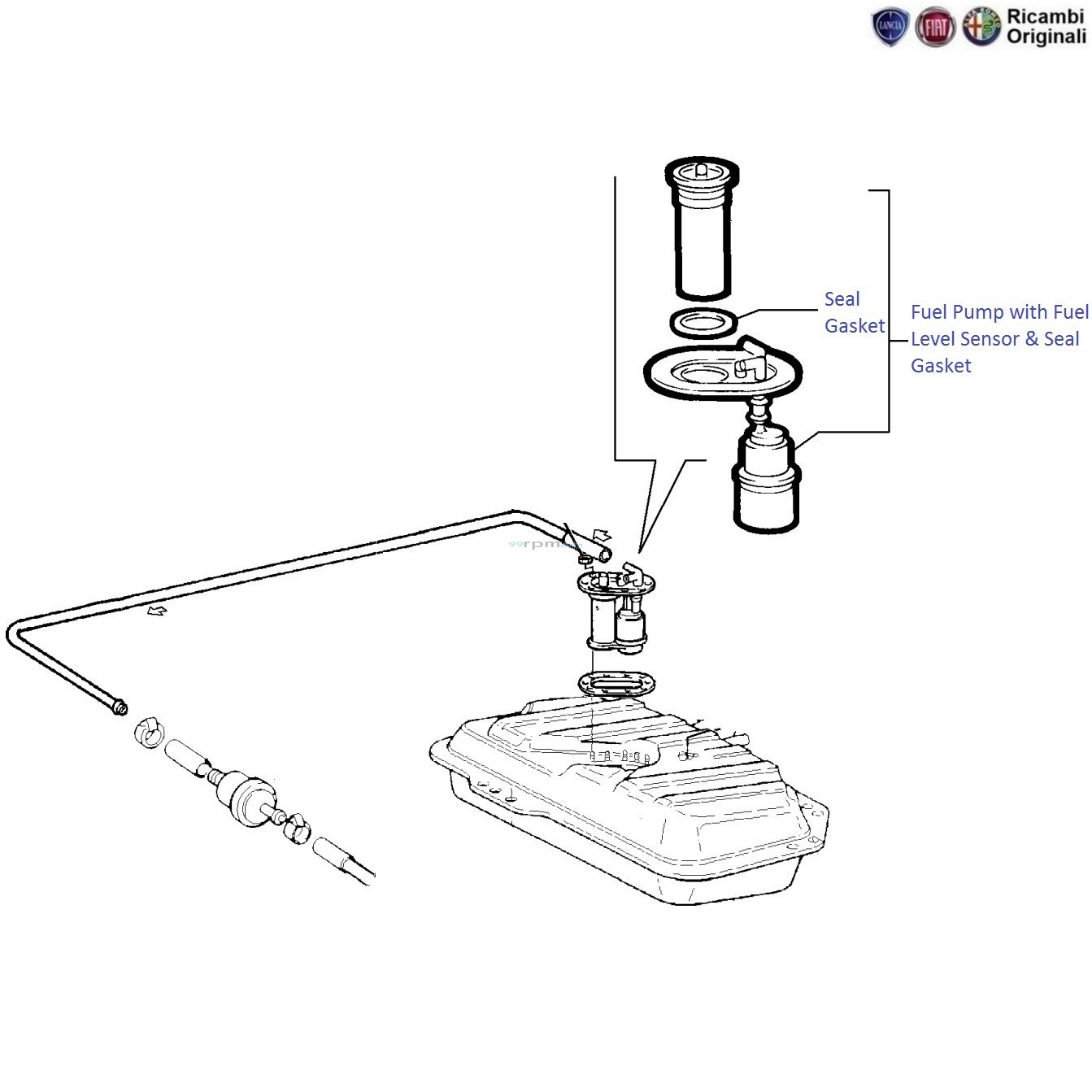 FIAT Uno 1.2 Petrol Fuel Pump