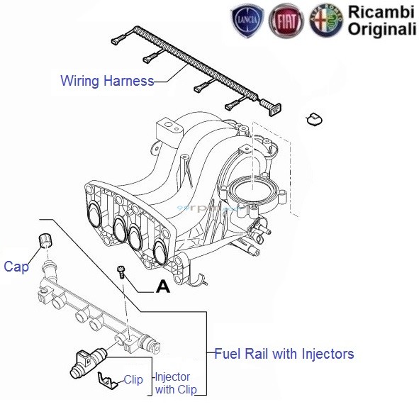 FIAT Punto 1.2 Petrol: Injectors