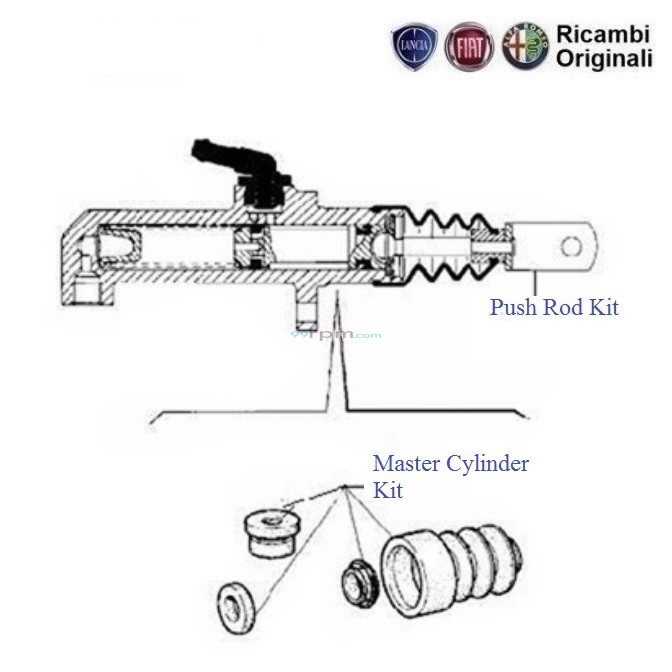 Fiat Palio Stile 1.1 Master Cylinder Kit