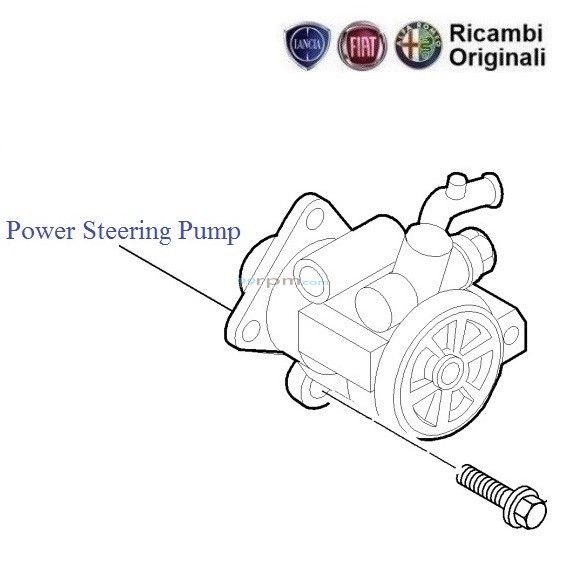 FIAT Punto 1.3 MJD Power Steering Pump