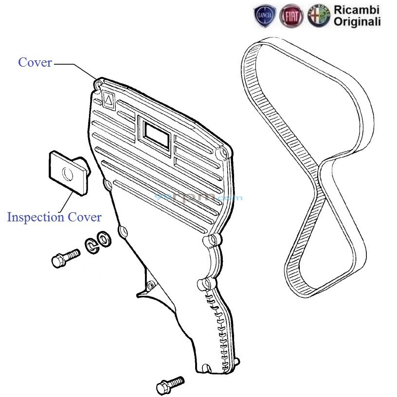 Fiat Palio 1.6 Timing Belt Cover