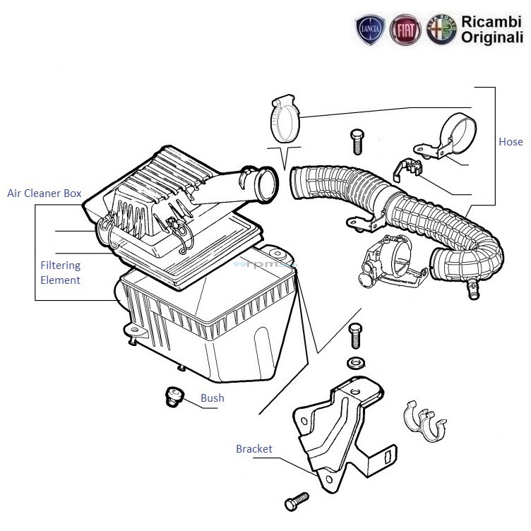 Fiat palio air shop filter
