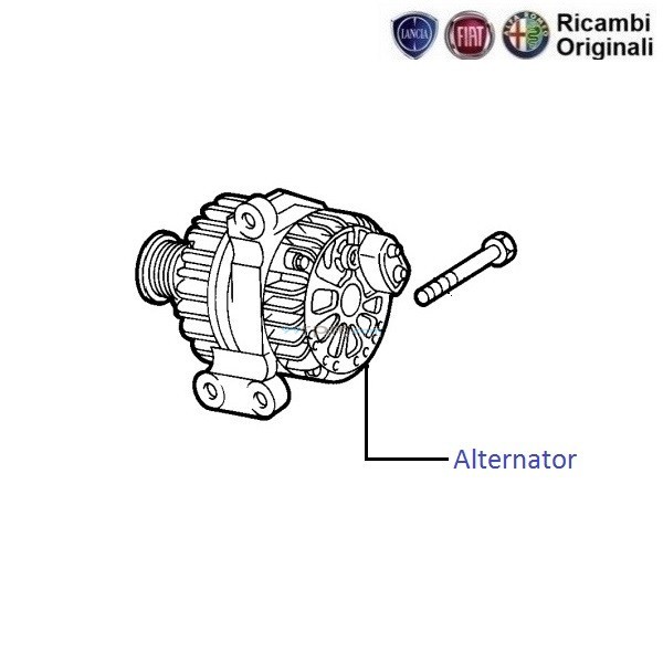Fiat linea alternator shop price