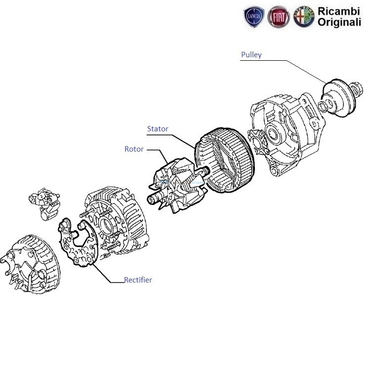 Fiat palio sales alternator price