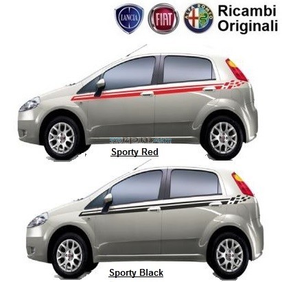 Fiat top punto stickers