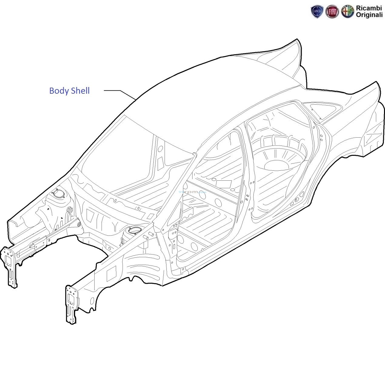 Fiat body clearance parts