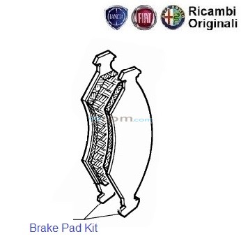 Fiat linea cheap brake pads