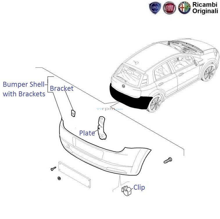 Fiat punto car parts sale