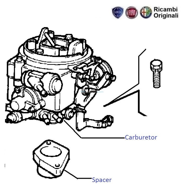 Fiat uno carburetor hot sale kit