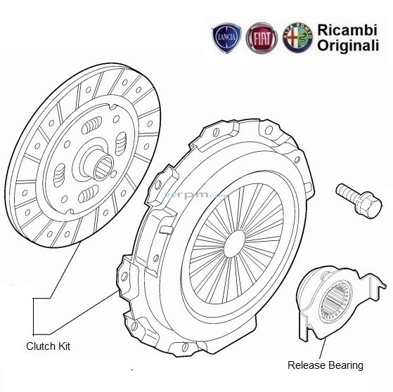Clutch Kit FIAT Grande Punto 1.2 Fire Petrol