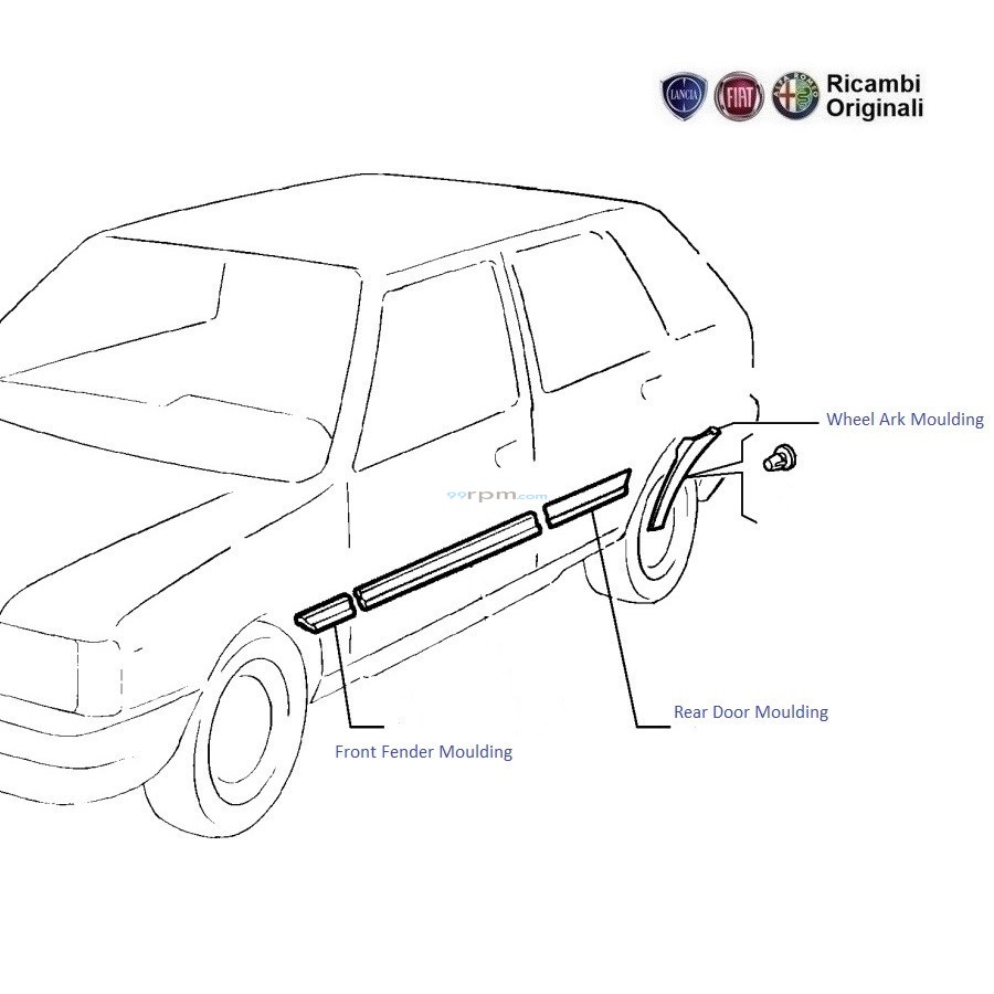 Fiat deals uno rear