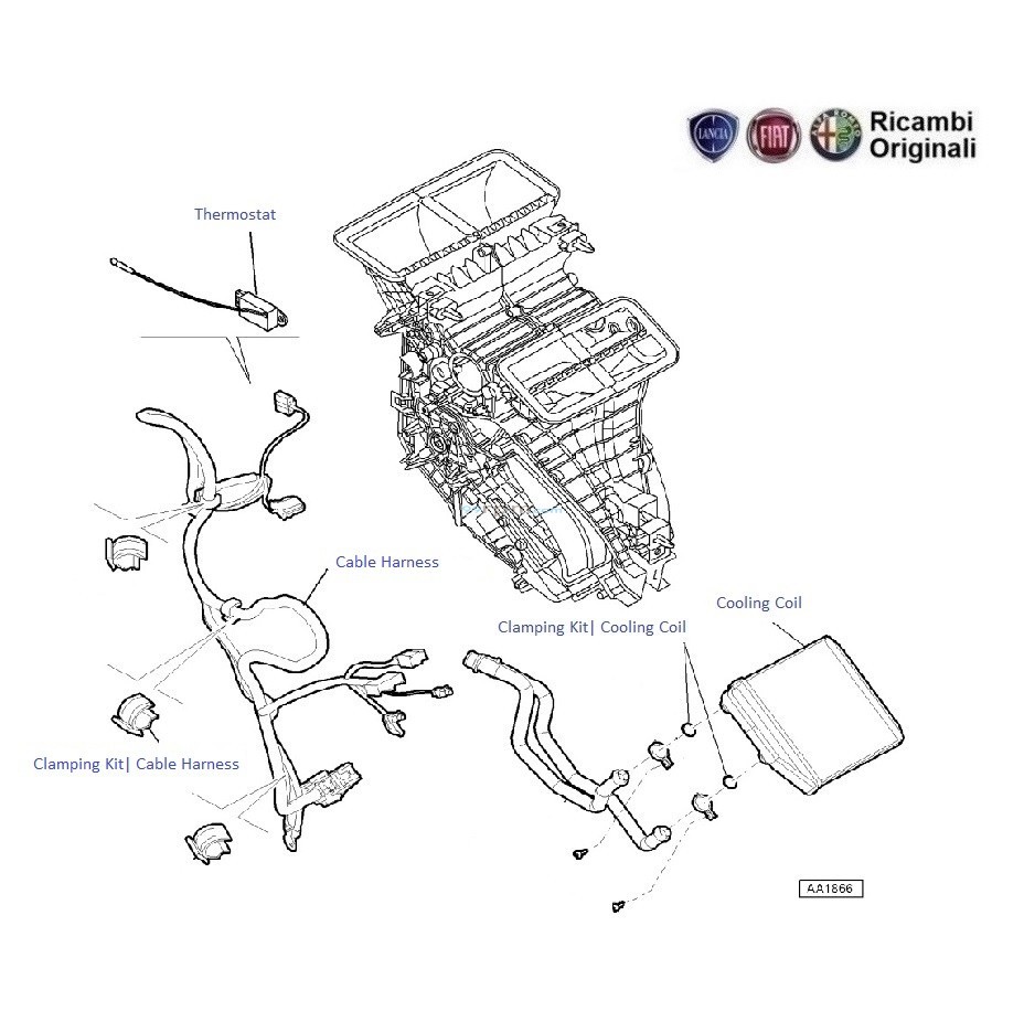 Fiat punto ac cooling coil hot sale price