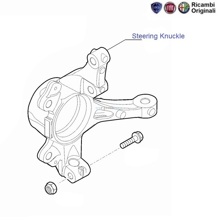 FIAT Linea Steering Knuckle Front Suspension