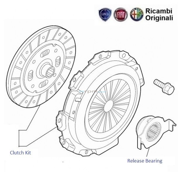 FIAT Linea 1.3 MJD Clutch Kit