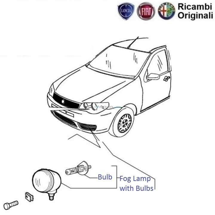 Fiat Palio Stile Fog Lamps