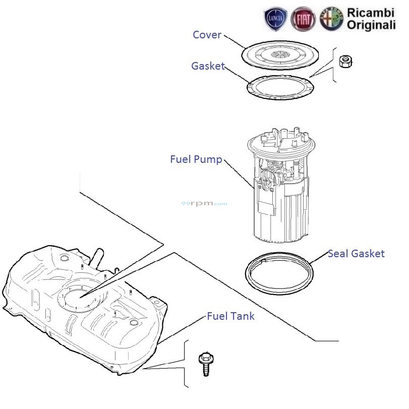 Fiat Punto 1 3 Mjd Diesel Fuel Tank