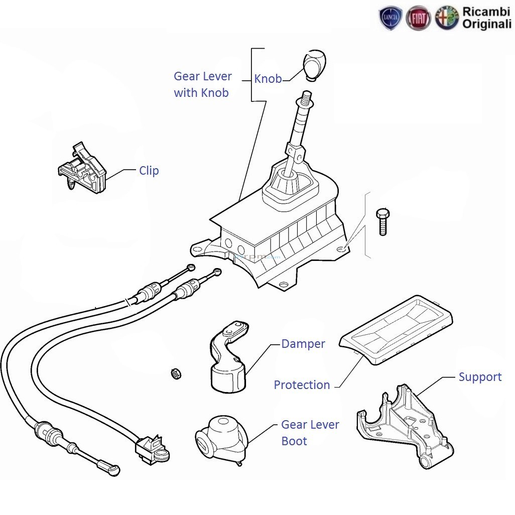 Fiat punto gear shop stick