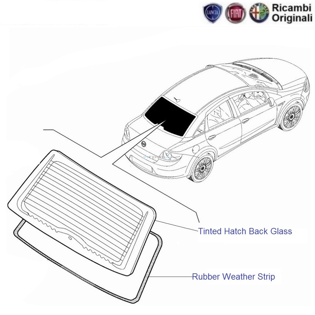 Fiat linea new arrivals windshield