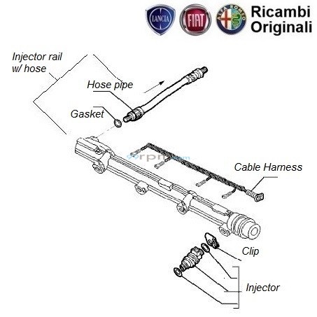 Fiat cheap palio injector