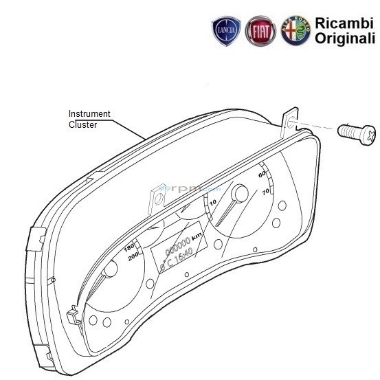 Fiat punto online speedometer price