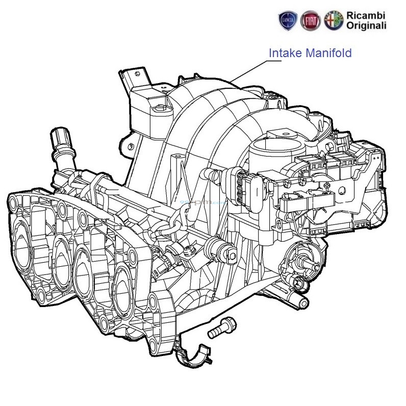 FIAT Linea 1.4 FIRE: Intake Manifold