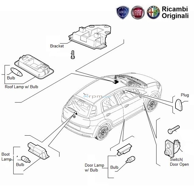 Fiat punto interior shop accessories