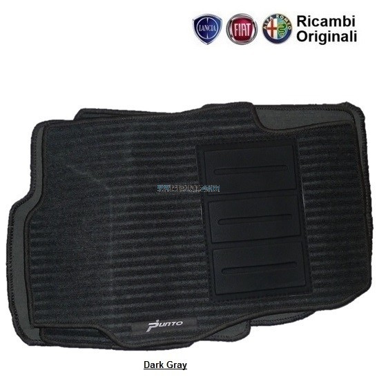 Fiat Grande Punto: Floor Mat Black & Gray