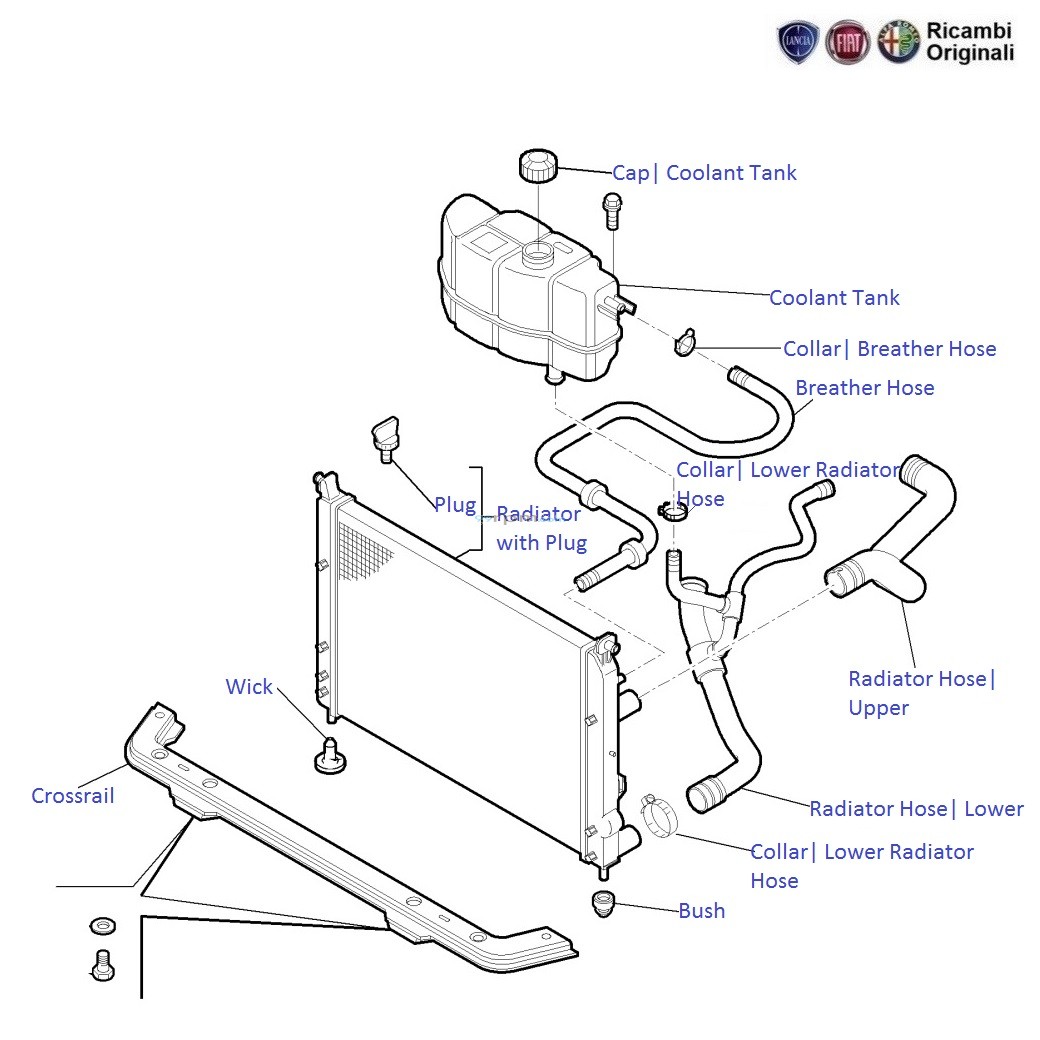 Fiat clearance palio radiator