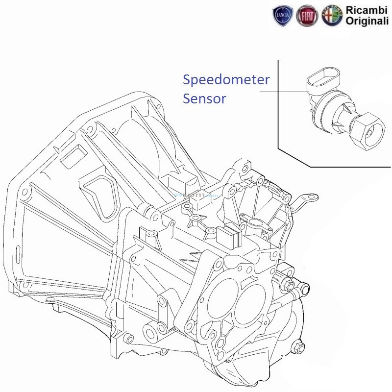 FIAT Linea Speedometer Sensor