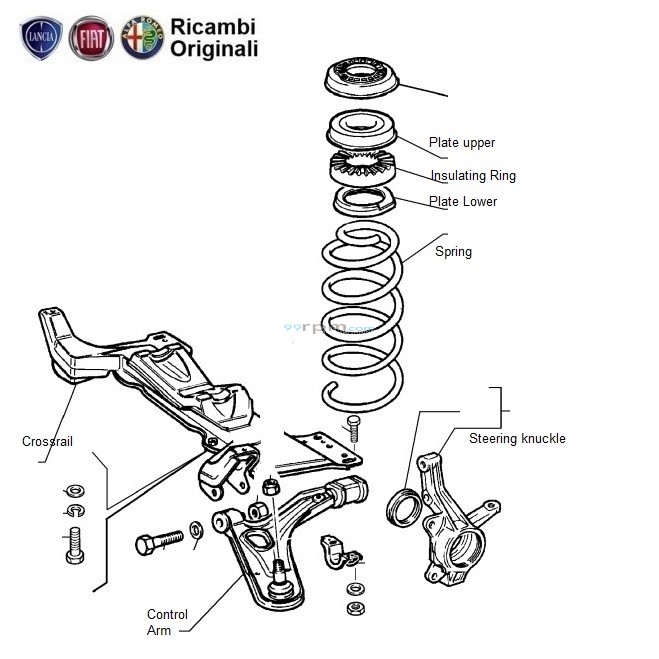 Fiat uno deals suspension kit