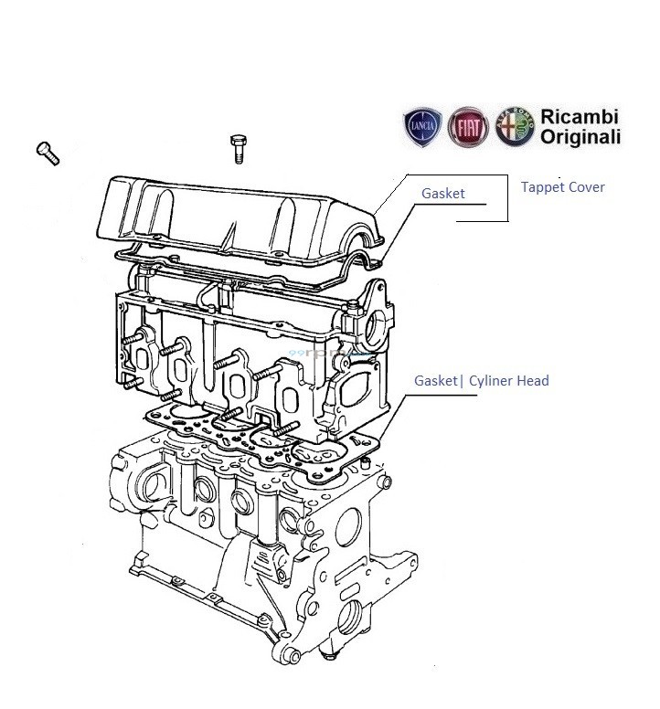 Tappet cover clearance gasket