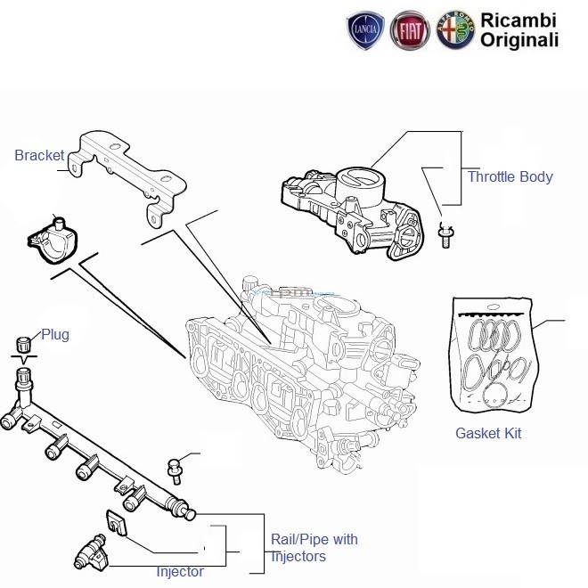Fiat palio deals throttle body