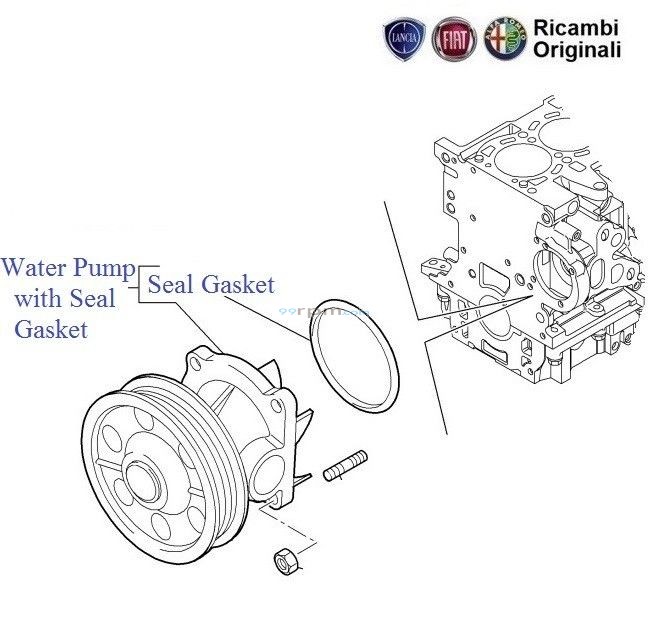 Fiat punto water pump cheap price