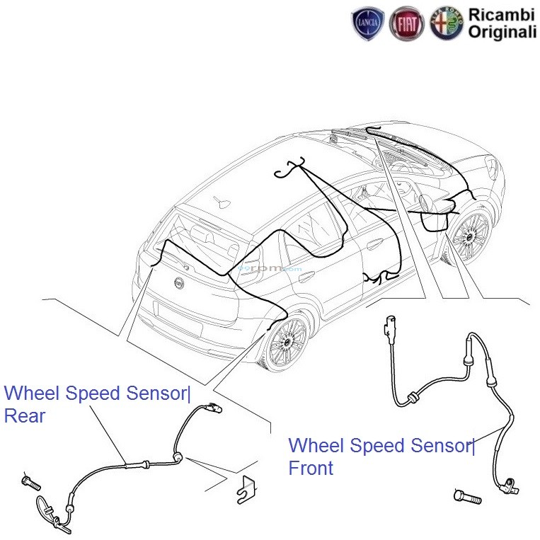 Fiat punto abs sensor hot sale price