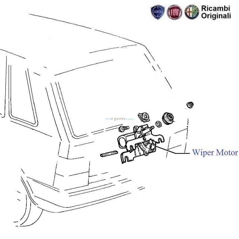 Fiat uno cheap wiper motor