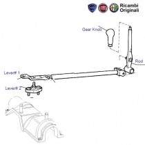 Gear Lever Transmission Fiat Parts