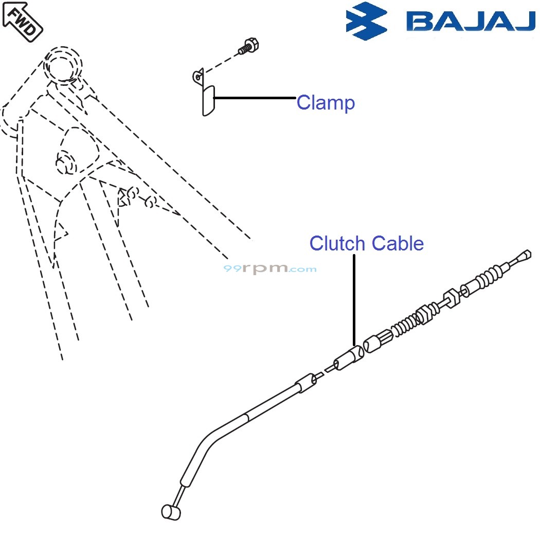 Bajaj Avenger 220 DTSi Clutch Cable