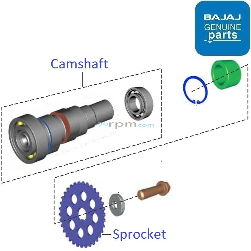 Bajaj CT100 BS6 (202021) Camshaft