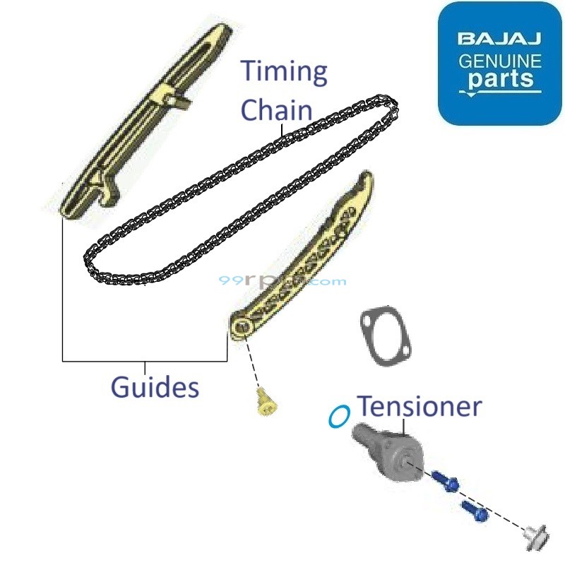 Bajaj Pulsar N150 (Single Disc, 202324) Timing Chain