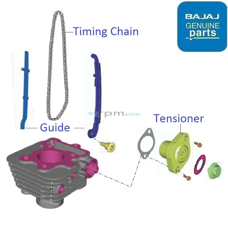 Platina 110 HGear (BS6, 202021) Timing Chain