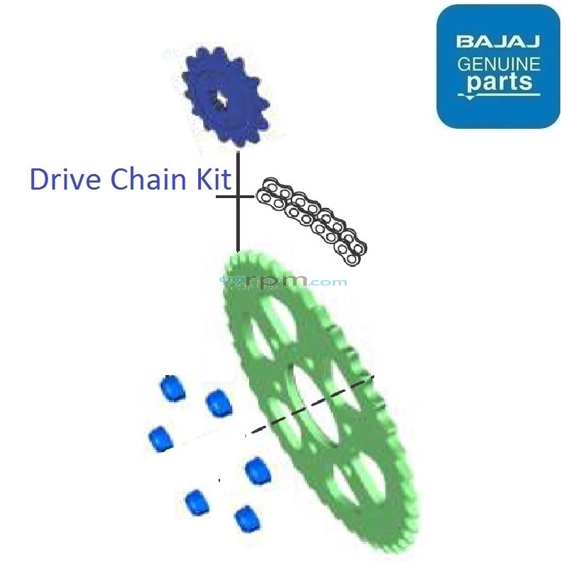 Bajaj Pulsar NS200 (BS6, 20212023) Drive Chain Kit