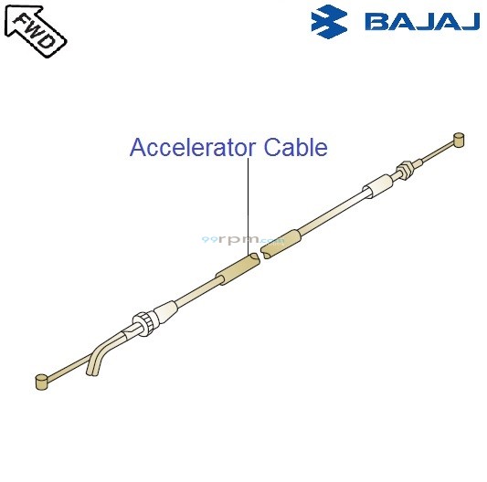 karizma accelerator cable price