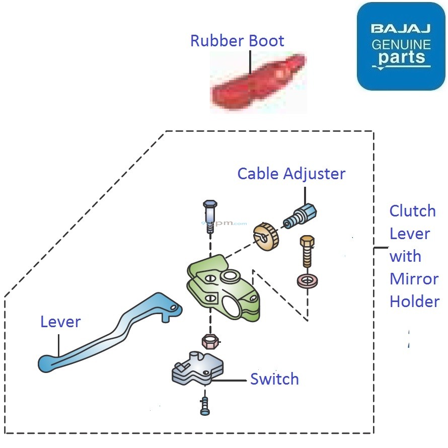 Bajaj Avenger Street 160 Clutch Lever