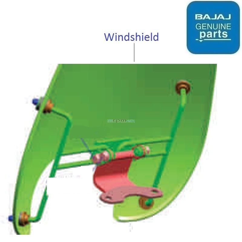 bajaj avenger windshield buy online