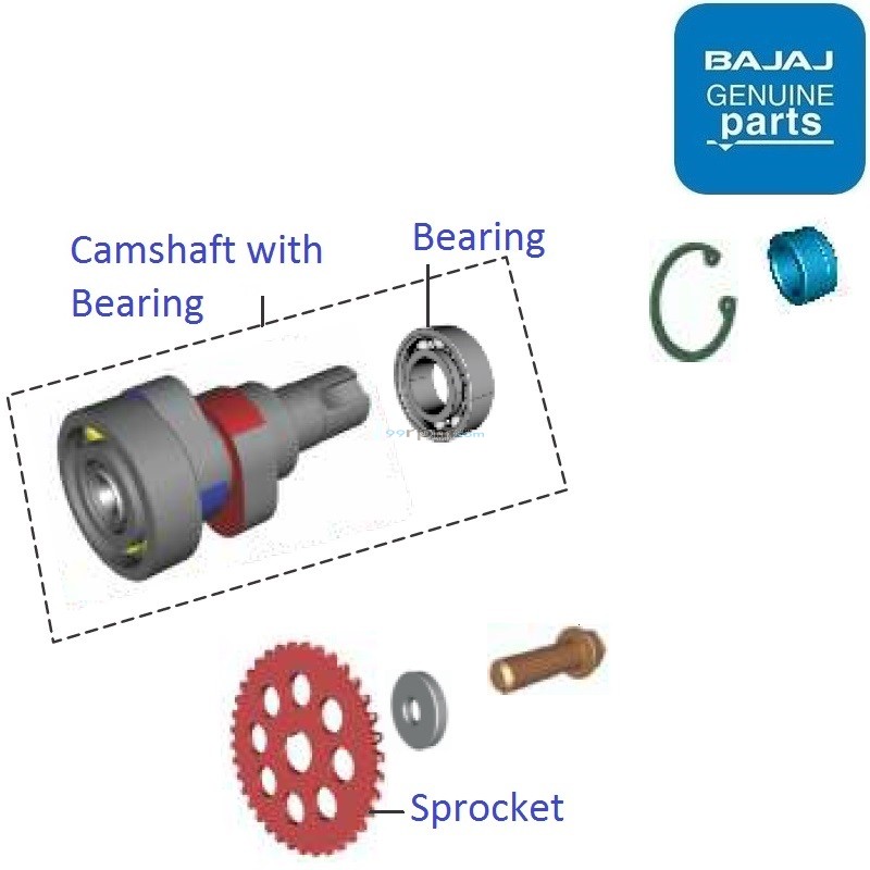 Bajaj Pulsar AS150 Camshaft