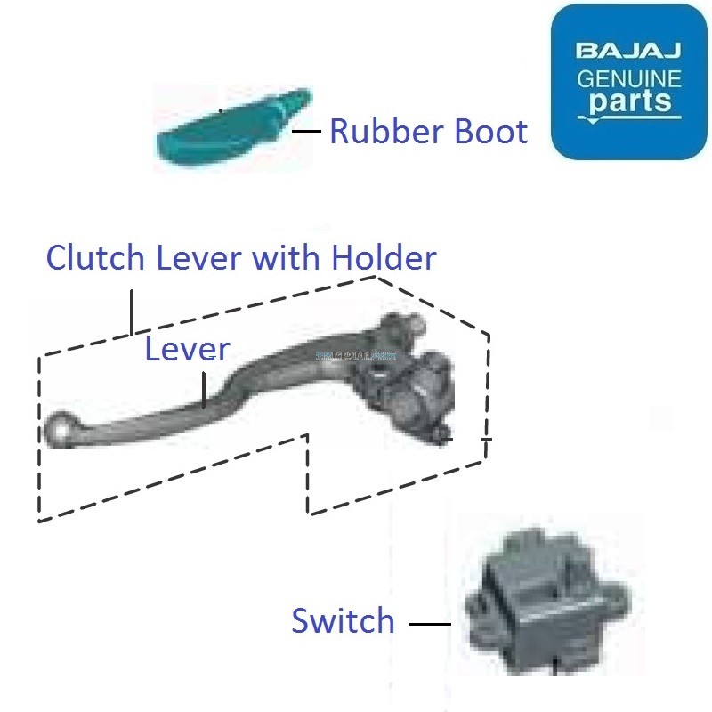 Bajaj Pulsar NS160 Twin Disc(201820) Clutch Lever