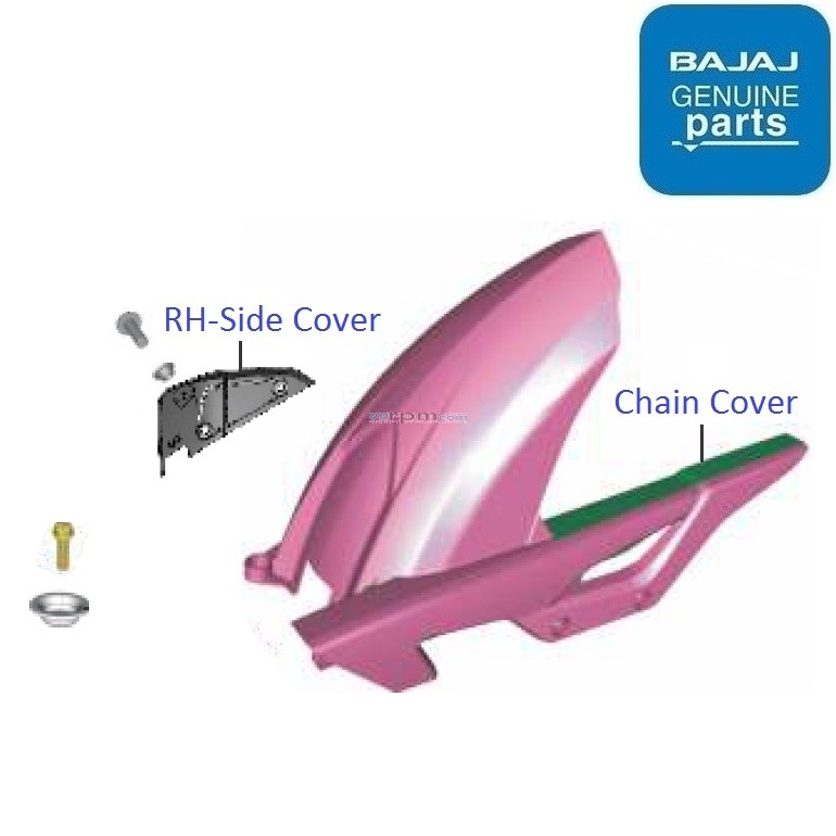 pulsar 150 chain cover