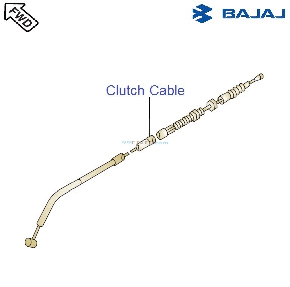 avenger 220 cruise clutch cable