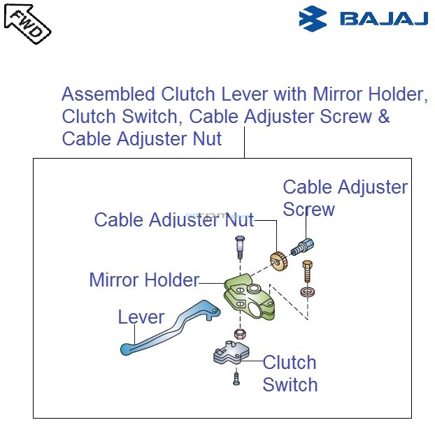 Bajaj Avenger Street 220 DTSi Clutch Lever